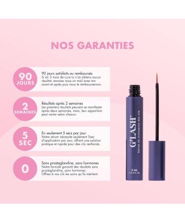 G'LASH Eyelash growth serum - Eyelash growth serum - 3 ml - Buy Online on GoSupps.com