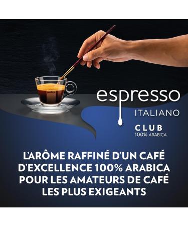 LAVAZZA - Espresso Club Ground Coffee - Italian Coffee - 100% Arabica - Balanced & Aromatic - Intensity 6 - 250g Metal Tin - Buy Online on GoSupps.com