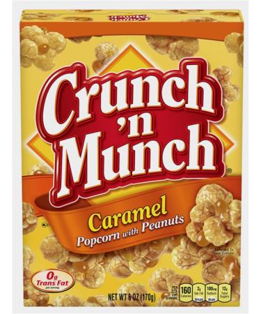 Ja'Cor Caramel Popcorn with Peanuts Individual Boxes Sweet Crunchy Drizzle Nuts Snack Packs Caramel Candy Coated Popcorn Peanut Snacks Gift 6 oz Box Pack of 9(Bundle with 1-Red Ja'Cor Bag) - Buy Online on GoSupps.com