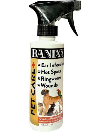 Banixx Pet Care 8oz - Fungal & Bacterial Infection Treatment for Pets - Buy Online on GoSupps.com