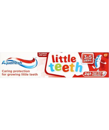  Aquafresh Aquafresh Little Teeth Toothpaste 3 x 50 ml - Buy Online on GoSupps.com