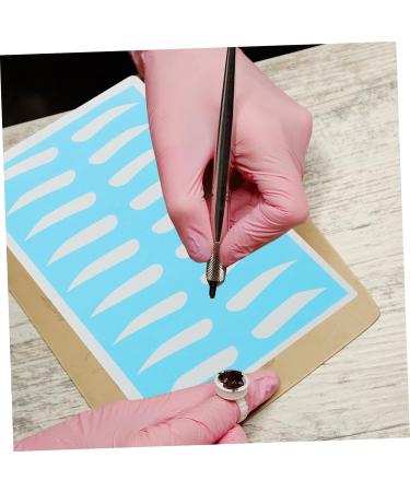 Angoily 8 Pairs Tool Eyebrow Shaping Stencils Eyebrow Practice Skin Card Eyebrow Trimming - Buy Online on GoSupps.com