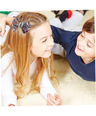 GALPADA Hairpin Hair Clips Hair Accessories Bowknot Hair Clip Ponytail Hair Clip Vintage Hair Rhinestone Hair Clip Mothers Day Hair Clip Women's Rhinestones Bow Tie Headgear Clip - Buy Online on GoSupps.com