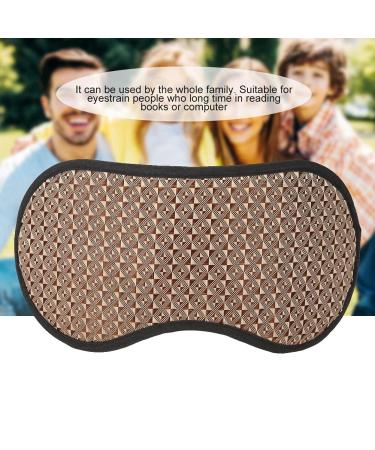 Buy Jade Stone Eye Mask - Germanium Magnetic Healing Tool for Skin Care & Relaxation - Buy Online on GoSupps.com