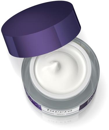 Lavera Re-Energizing Sleeping Cream - Organic Night Cream with Grape & Vitamin E - 5 in 1 Anti-Fatigue Natural Vegan Cosmetics - 50 ml - Buy Online on GoSupps.com