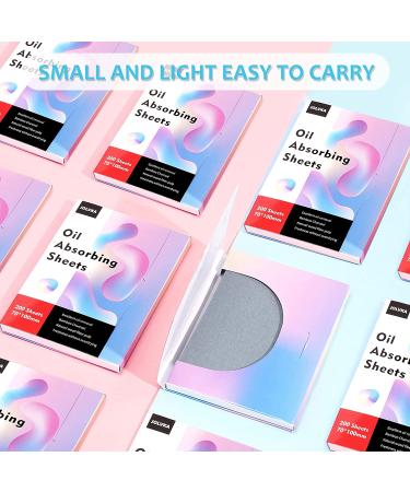 JOLVKA Bamboo Charcoal Oil Absorbing Sheets - 200 Sheets, Gentle Oil Control Blotting Paper for Clean Skin - 1 Pack - Buy Online on GoSupps.com