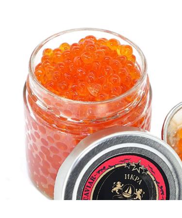 Keta Salmon Caviar AAA Grade - Premium Red Caviar 200g | International Shipping Available - Buy Online on GoSupps.com