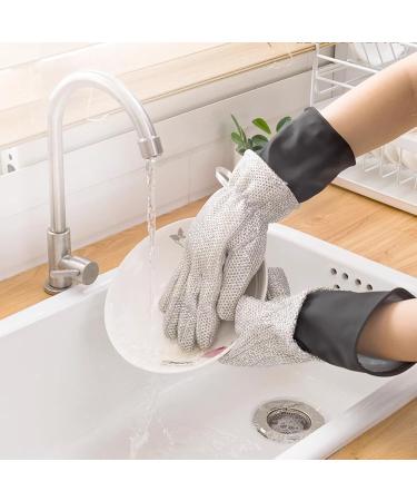 Kitchen Gloves Heat Resistant Gloves Housecleaning Gloves Comfortable Cleaning Gloves Easy Cleaning Reusable Gloves Gardening Gloves for Washing Dishes Wiping Pots Gardening - Buy Online on GoSupps.com