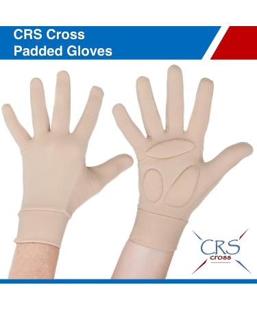 Padded Skating Gloves for Youth - Warm Protection for Ice Skating, Figure Skating, Dance & Roller Skating - Tan - Medium/Large - Buy Online on GoSupps.com