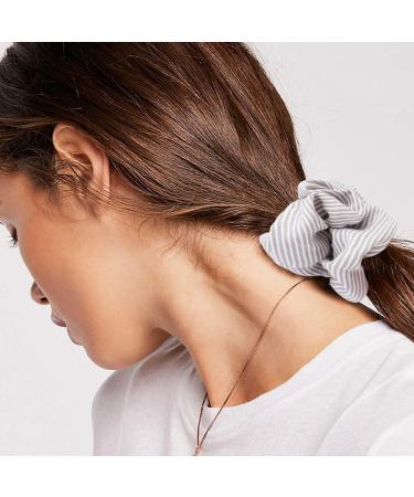 20pcs Colorful Chiffon Scrunchies for Kids | Soft Elastic Hair Ties & Flower Hair Accessories - Buy Online on GoSupps.com