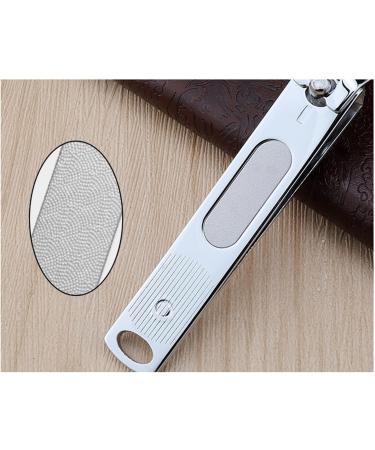 UNbit Nail Clipper Stainless Steel Small Fresh Nail Clippers Household Flat-Mouth Sharp Nail Clippers Manicure Tool with File - Buy Online on GoSupps.com
