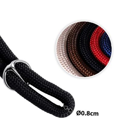 Lionto Dog Collar for Retrievers | Training Collar - 30 cm Black (0.8 cm Thickness) | Durable & Comfortable - Buy Online on GoSupps.com