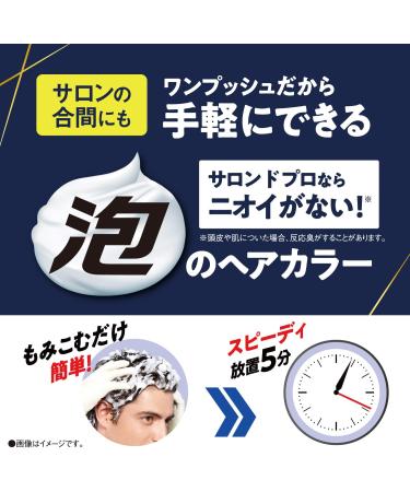 Salon De Pro Men's Speedy Foam Hair Color EX - 6 Dark Brown - Buy Online on GoSupps.com