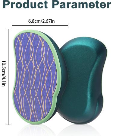 Nano Epilator - Painless Portable & Reusable Hair Removal | Permanent & Washable (Dark Green) - Buy Online on GoSupps.com