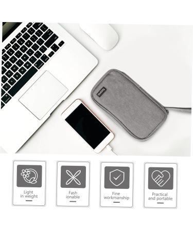 U Disk u Shield Storage Ba Charger Organizer Dsl Cable Earphone Pouch Wire Case for Cables Data Cable Storage Bag Headphone Cases Charger Bag USB Travel Oxford Cloth Storage Box - Buy Online on GoSupps.com