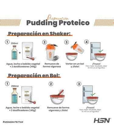  HSN HSN Protein Pudding | Lemon Pie Flavour 1kg 25 Takes per Container | With Whey Protein | Very Easy to Prepare | Low Calorie No Added Sugars | Non-GMO Vegetarian  - Buy Online on GoSupps.com