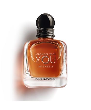 Armani Beauty - Stronger With You Intensely - Cologne for Men - Foug re Ambery Woody Men s Fragrance - Pink Pepper Lavender Vanilla Notes 1.7 Fl Oz (Pack of 1)