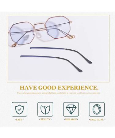 Universal UKCOO Glasses Brick Replacement Band Metal Temples in Blue & Coffee for Men & Women - Buy Online on GoSupps.com