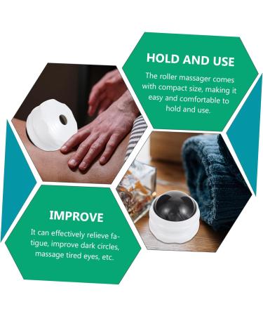 Lalafina Rolling Ball Massage Tool Kit | Deep Tissue Roller & Fitness Device | Durable PP Material for Body Relief - Buy Online on GoSupps.com