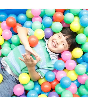 50 Colorful Plastic Ball Pit Balls - Baby and Dog Play Toys - Small Fun Balls for Kids - Buy Online on GoSupps.com