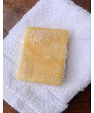 Ewe & Me Orange Cream Sheep Milk Soap Bar - 4oz | All Natural Handcrafted Cold Process Soap | Chemical-Free Aromatherapy Cleanser - Buy Online on GoSupps.com