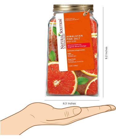 Himalayan Bath Salts Blood Orange & Lavender Essential Oils Body Soak - 6lbs Total (Pack of 2) - Buy Online on GoSupps.com