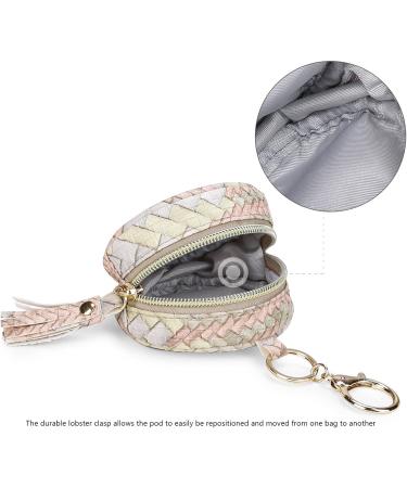 Geruwam Pacifier Bags - Stylish & Convenient Pacifier-Trailer Pods for Diaper Bags | Keep 2 Pacifiers or Nipple Shields Organized - Buy Online on GoSupps.com