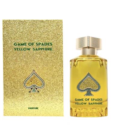 Jo Milano Game Of Spades Yellow Sapphire Parfum Spray for Unisex 3.0 Ounce 3 Fl Oz (Pack of 1) - Buy Online on GoSupps.com