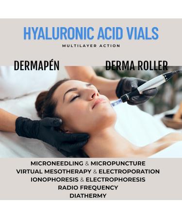 KFS Professional Hyaluronic acid bottles Filling and lifting effect Antiaging 10 x 5ml Flash Effect - Buy Online on GoSupps.com