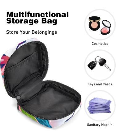 Shop Beautiful Pink Unicorn Portable Period Kit | Women's Bonds Storage Pockets Holder - International Shipping - Buy Online on GoSupps.com