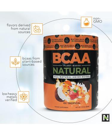 Nutrology TRIPACT Protein Powder 7-in-1 Meal Replacement Shake Superberry (40 Servings) BCAA Natural Plant Based BCAA Powder Orange Coconut Flavor (30 Servings) - Buy Online on GoSupps.com