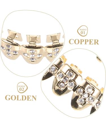 SHERCHPRY 1 Set Teeth Jewelry Single Teeth Grill Grills for Your Teeth for Kids Tooth Gems Big Gold Tooth Cool - Buy Online on GoSupps.com