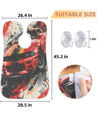 Beard Bib Apron - Best Beard Hair Catcher for Men | Perfect Gift for Dad & Husband | Father's Day Anniversary & Christmas - Buy Online on GoSupps.com