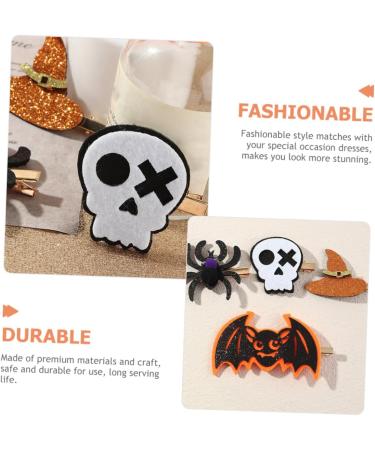 20 Pairs Halloween Hair Clips Hair Barrettes Bat Hair Clip Gothic Spider Headdress Goth Hair Accessories Gothic Hair Accessories Goth Hair Clips Witch Hat Hair Clips Iron Beaupretty - Buy Online on GoSupps.com