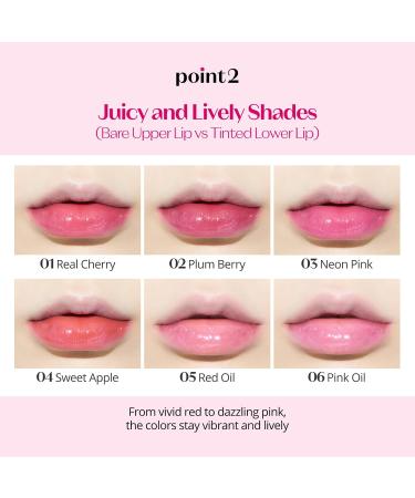 ETUDE Dear Darling Oil Tint #2 Plum Berry - Hydrating Lip Oil & Gloss | Moisturizing Non-Sticky Tint for Dry Lips | K-Beauty Essentials - Buy Online on GoSupps.com