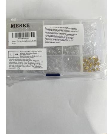 Mesee 150 Pairs Glasses Nose Pads Set | Soft PVC Slide-Resistant Pads for Glasses & Sunglasses | Complete Glasses Repair Kit with 15 Sizes & Screw System - Buy Online on GoSupps.com