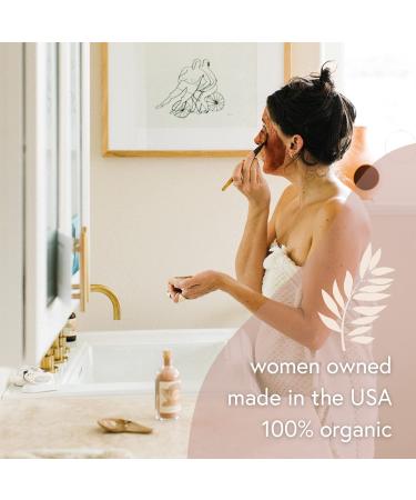 Moon Bath Cosmic Glow Face Mask | Ayurvedic Herbal & Clay Mask for Radiance Inflammation Relief & Skin Brightening | Organic Beauty 4 fl oz - Buy Online on GoSupps.com
