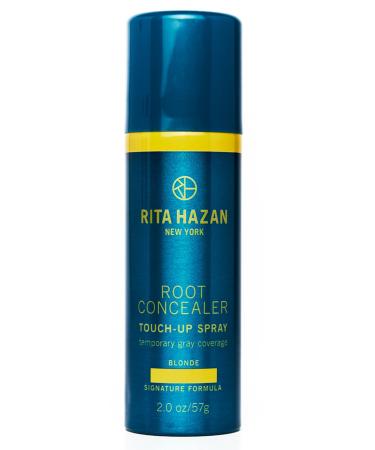Rita Hazan Root Concealer Touch Up Spray - Instant Spray To Cover Up Roots - Quick Drying  Water-Resistant Formula - Temporary Hair Color Spray for Gray Roots - 2 oz. Root Spray Blonde