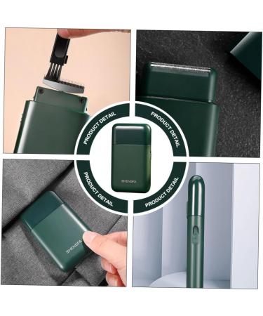 Buy Men's Mini Electric Razor & Beard Trimmer Set - Rechargeable Beard Clipper for Precision Grooming - Buy Online on GoSupps.com