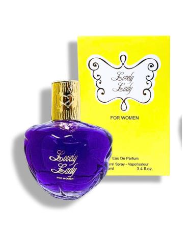 Lovely Lady for Women Eau de Parfum 3.4 Fl. Oz. Floral Fruity Gourmand fragrance for women. - Buy Online on GoSupps.com
