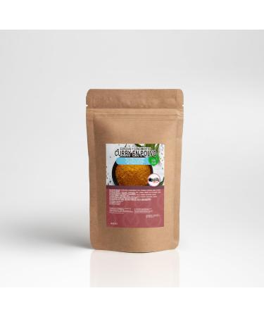 Quality Food. Curry Powder. Spice Blend. 100% Natural for Vegan and Vegetarian Cooking. (250 Gr)