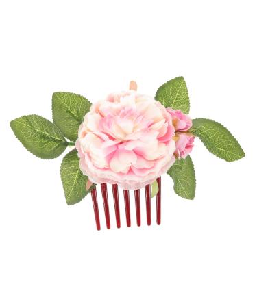 Healeved Side Comb Hair Accessories Hair Side Combs for Women Side Hair Combs for Women Hair Combs Slides for Women Side Combs for Women Thick Hair Flower Hair Pin Flowers for Hair