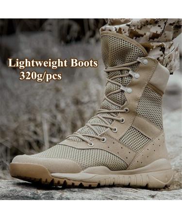 DESNBOOTS Ultralight Outdoor Climbing Shoes Tactical Training Army Boots | Breathable Mesh Hiking Desert Boot for Men & Women - Size 37 - Buy Online on GoSupps.com