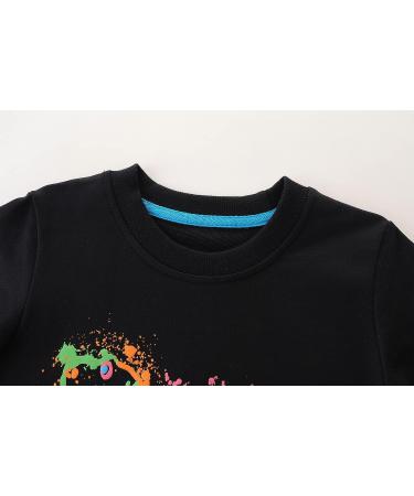 Boys Dinosaur Sweatshirt | Kids Cotton Jumper | Long Sleeve Pullover T-Shirt | Toddler Girls Baby Clothes 1-8 Years | 2-3 Years Dinosaur 03 - Buy Online on GoSupps.com