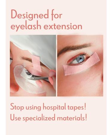 KJHD Lash Tape - Silicone Gel Tape for Lash Extensions | Sensitive & Gentle Easy to Remove | Ideal for Tape Back & Lower Lid Taping - Buy Online on GoSupps.com