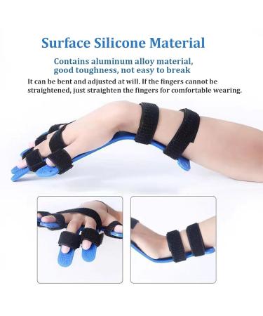 Five Finger Corrector Flexible Finger Rehabilitation Training Device Hand Wrist Finger Orthotics Fixed Splint for Hand Support - Buy Online on GoSupps.com