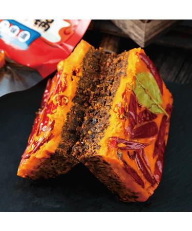 WSYLS Sichuan & Chongqing Hot Casserole Base 60g x 2 Authentic Chinese Seasoning Spicy & Fresh Authentic Beef Oil A Boiling Chinese Flavor Casserole - Buy Online on GoSupps.com