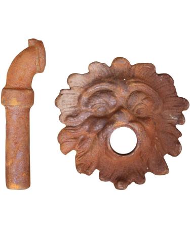 aubaho Gargoyle fountain spout iron lion water spree garden antique style - Buy Online on GoSupps.com