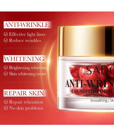 Anti-Wrinkle Pill & Essential Oil - Firming Lifting Anti-Aging Serum for Youthful Skin - Buy Online on GoSupps.com
