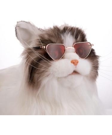 Molain Cat & Dog Sunglasses - UV Protection for Pets | 4 Pcs Triangle Cosplay Prop - Buy Online on GoSupps.com